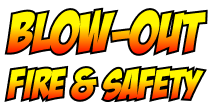 Blow-Out Fire & Safety Logo